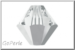 Swarovski� Bicone 5328, 3mm, 001 LTCH - crystal light chrome, 25 Stk.